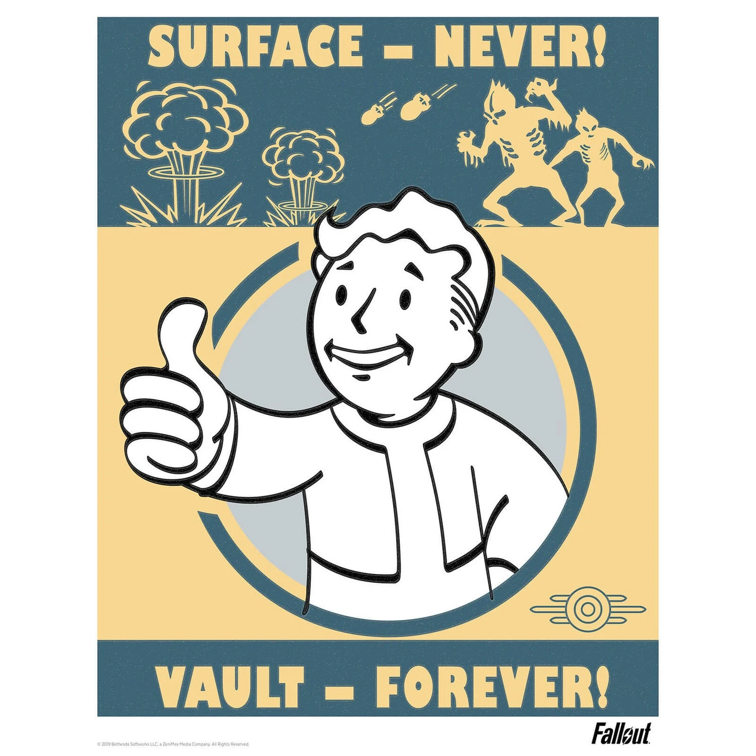 Fallout Lithograph - Set Of 5 Prints 4 Fallout Lithograph - Set Of 5 Prints - Image 2