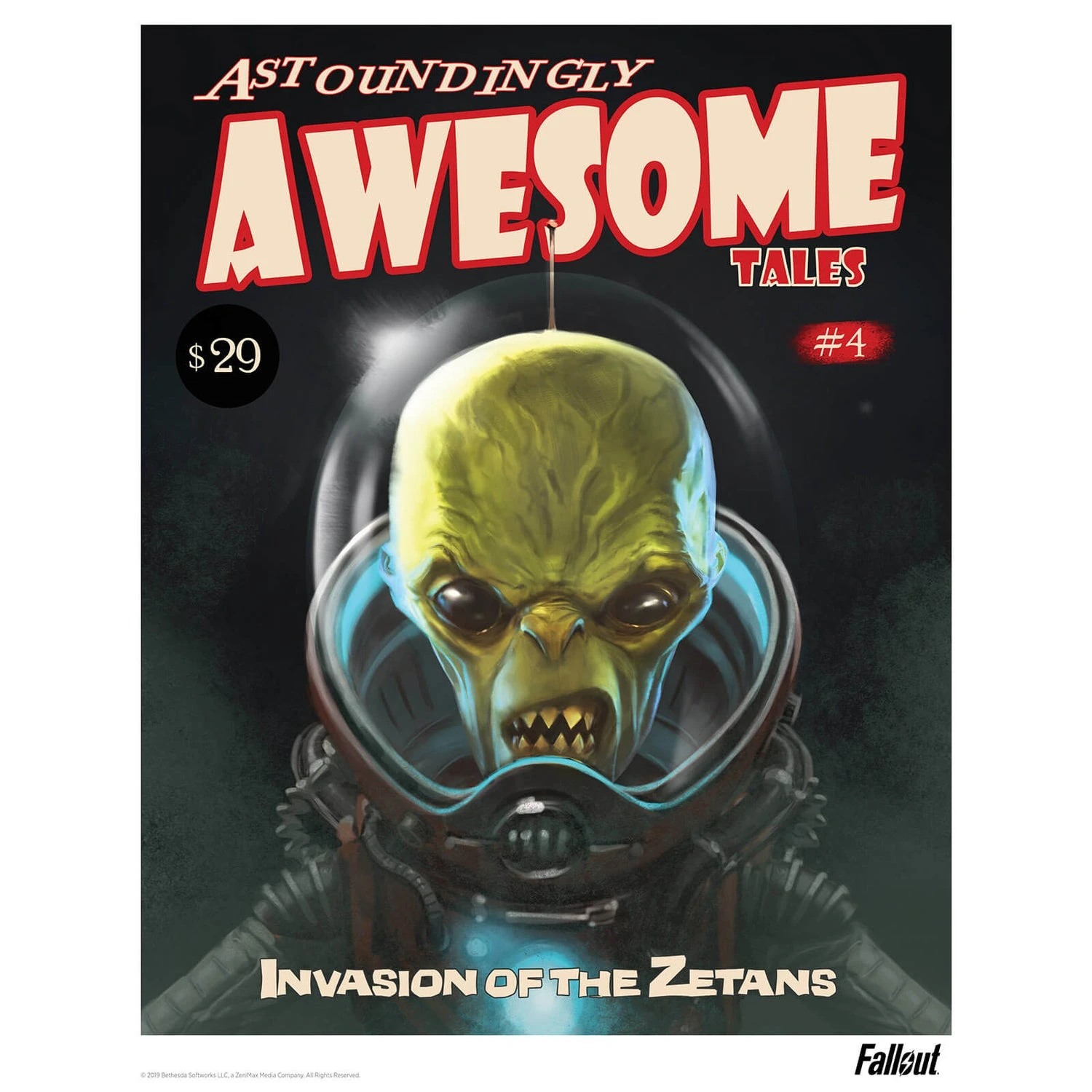 Fallout Lithograph - Set Of 5 Prints 7 Fallout Lithograph - Set Of 5 Prints - Image 5