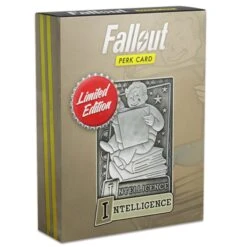 FANATTIK Fallout Limited Edition Perk Card - Intelligence (#5 Out Of 7)