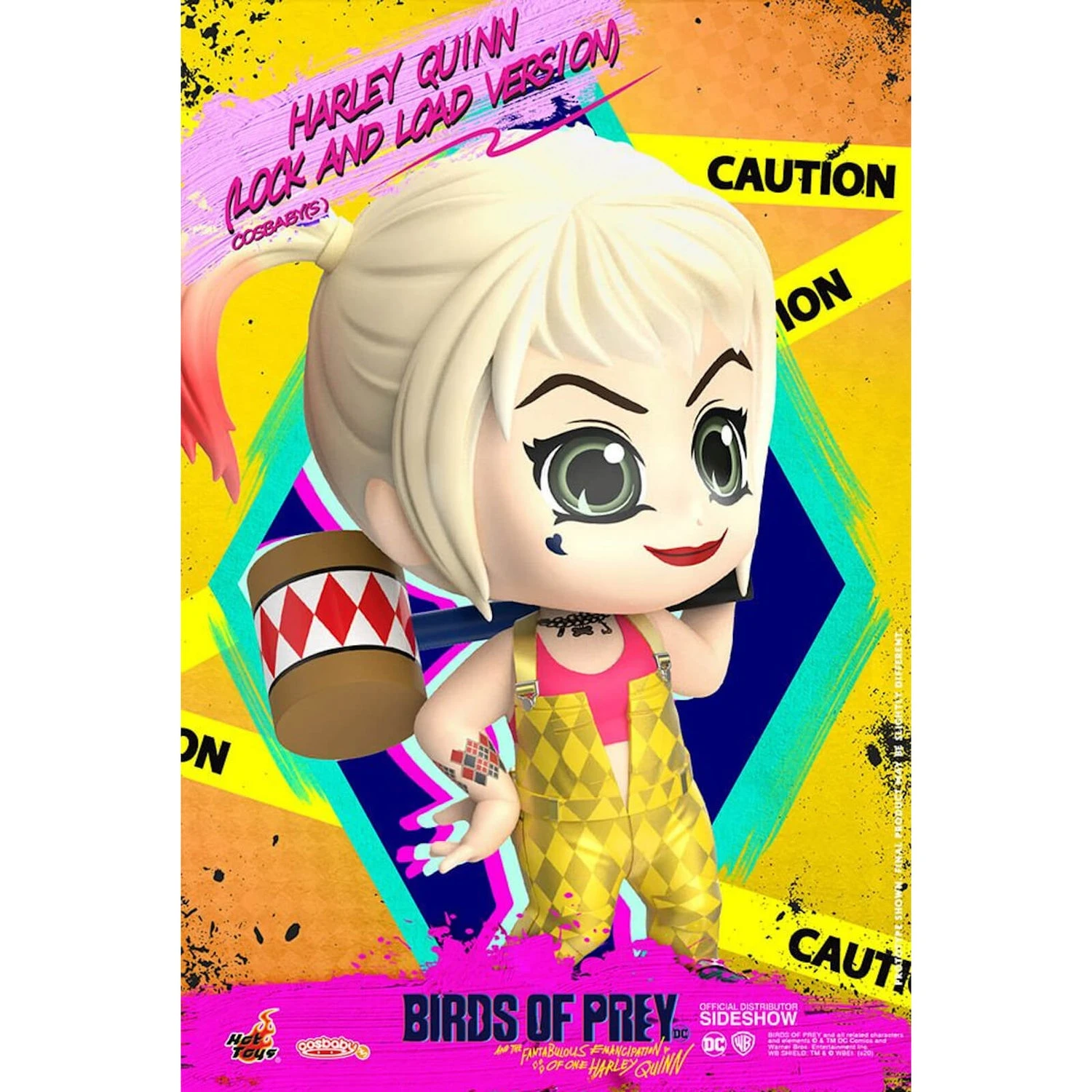 Hot Toys DC Comics Birds Of Prey Cosbaby Mini Figure Harley Quinn (Lock & Load Version) 11cm 5 Hot Toys DC Comics Birds Of Prey Cosbaby Mini Figure Harley Quinn (Lock & Load Version) 11cm - Image 3