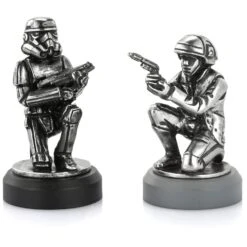 Royal Selangor Star Wars Chesspiece Rebel Trooper And Stormtrooper (Pawn)
