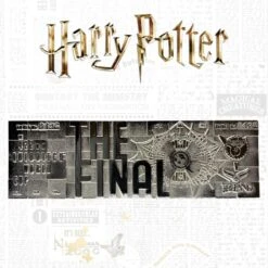 FANATTIK Harry Potter Silver Plated Limited Edition Quidditch World Cup Ticket