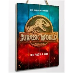 Doctor Collector Jurassic World Life Finds A Way WoodArts 3D Print -Action Figures Shop 12642505 2104782922349586