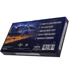 FANATTIK Back To The Future Silver Plated Limited Edition Enchantment Under The Sea Dance Ticket -Action Figures Shop 12647174 1764843027183851