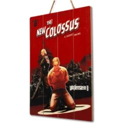 Doctor Collector Wolfenstein Colossus Wood Art - Limited Edition -Action Figures Shop 12668987 4864793042602902