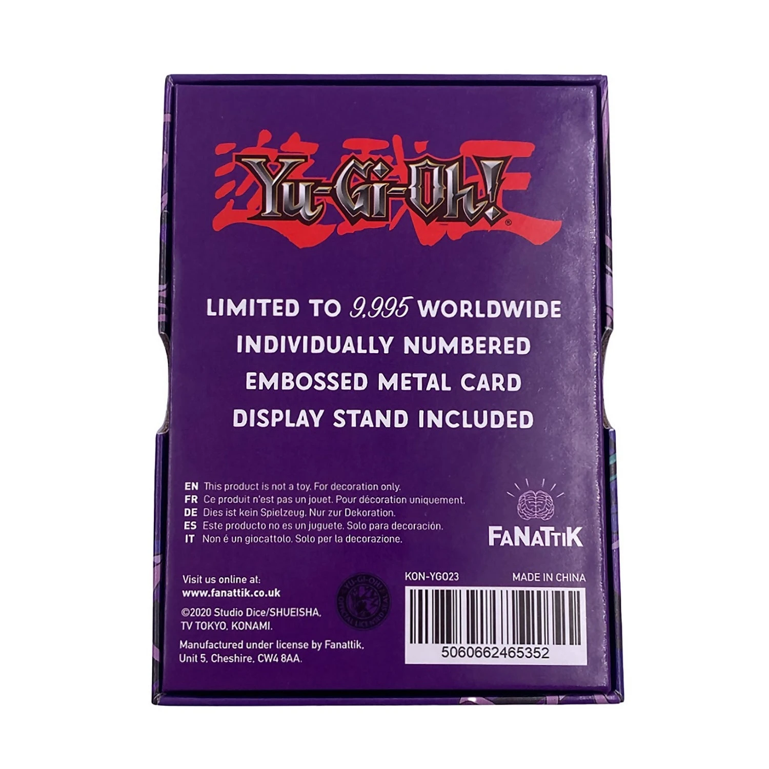 Yu-Gi-Oh! Dark Magician Metal Card In Limitierter Ausgabe 8 Yu-Gi-Oh! Dark Magician Metal Card In Limitierter Ausgabe - Image 6