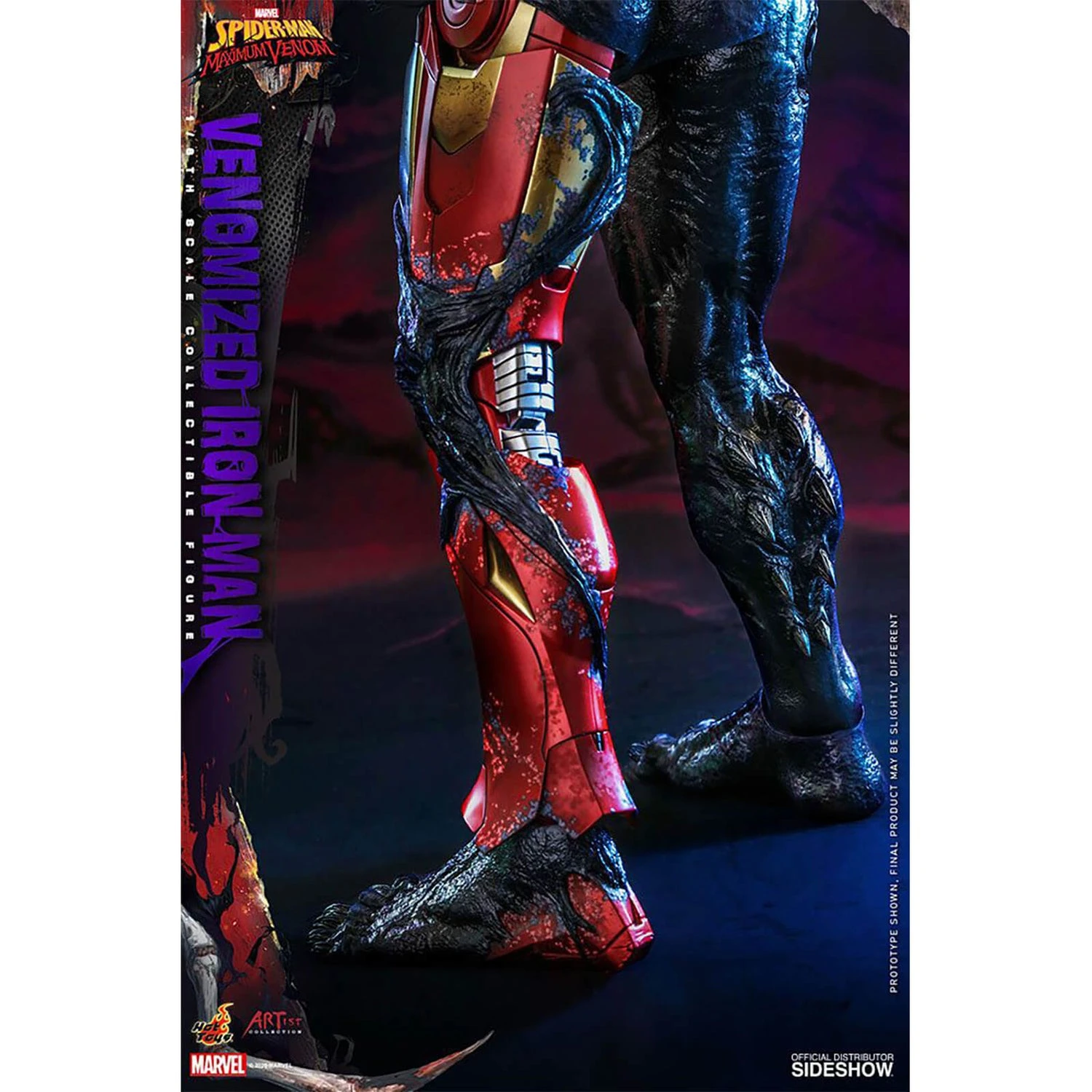 Hot Toys Marvel's Spider-Man: Maximum Venom Artist Collection Action Figure 1/6 Venomized Iron Man 35 Cm 19 Hot Toys Marvel's Spider-Man: Maximum Venom Artist Collection Action Figure 1/6 Venomized Iron Man 35 Cm - Image 17