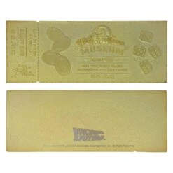Back To The Future 24k Gold Plated Biff Tannen Museum Entrance Ticket Replica 11 Back To The Future 24k Gold Plated Biff Tannen Museum Entrance Ticket Replica -Action Figures Shop 12758835 2114875720512628