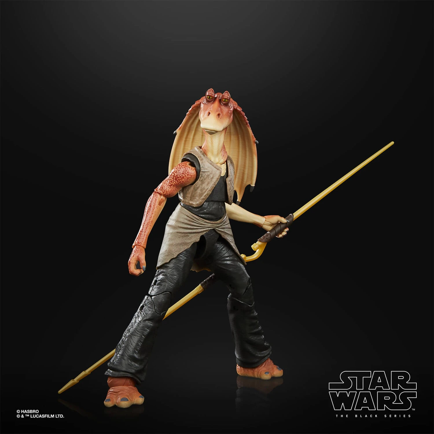 Hasbro Star Wars The Black Series Jar Jar Binks Action Figure 6 Hasbro Star Wars The Black Series Jar Jar Binks Action Figure - Image 4
