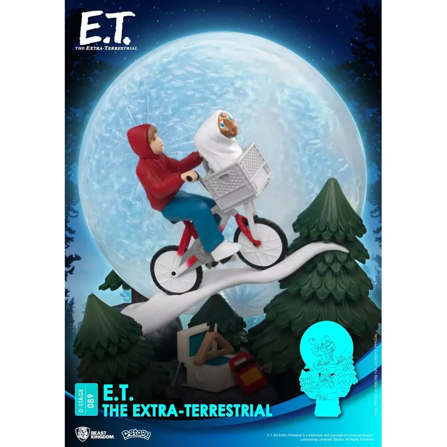 Beast Kingdom E.T. The Extra-Terrestrial D-Stage Diorama 4 Beast Kingdom E.T. The Extra-Terrestrial D-Stage Diorama - Image 2