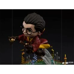 Iron Studios Harry Potter Mini Co. Illusion PVC Figure Harry Potter At The Quidditch Match 13 Cm -Action Figures Shop 12878759 1594842050588235