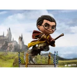 Iron Studios Harry Potter Mini Co. Illusion PVC Figure Harry Potter At The Quidditch Match 13 Cm -Action Figures Shop 12878759 9864842050671203