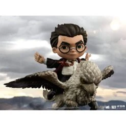 Iron Studios Harry Potter Mini Co. Illusion PVC Figure Harry Potter & Buckbeak 16 Cm -Action Figures Shop 12878760 6694842051197769