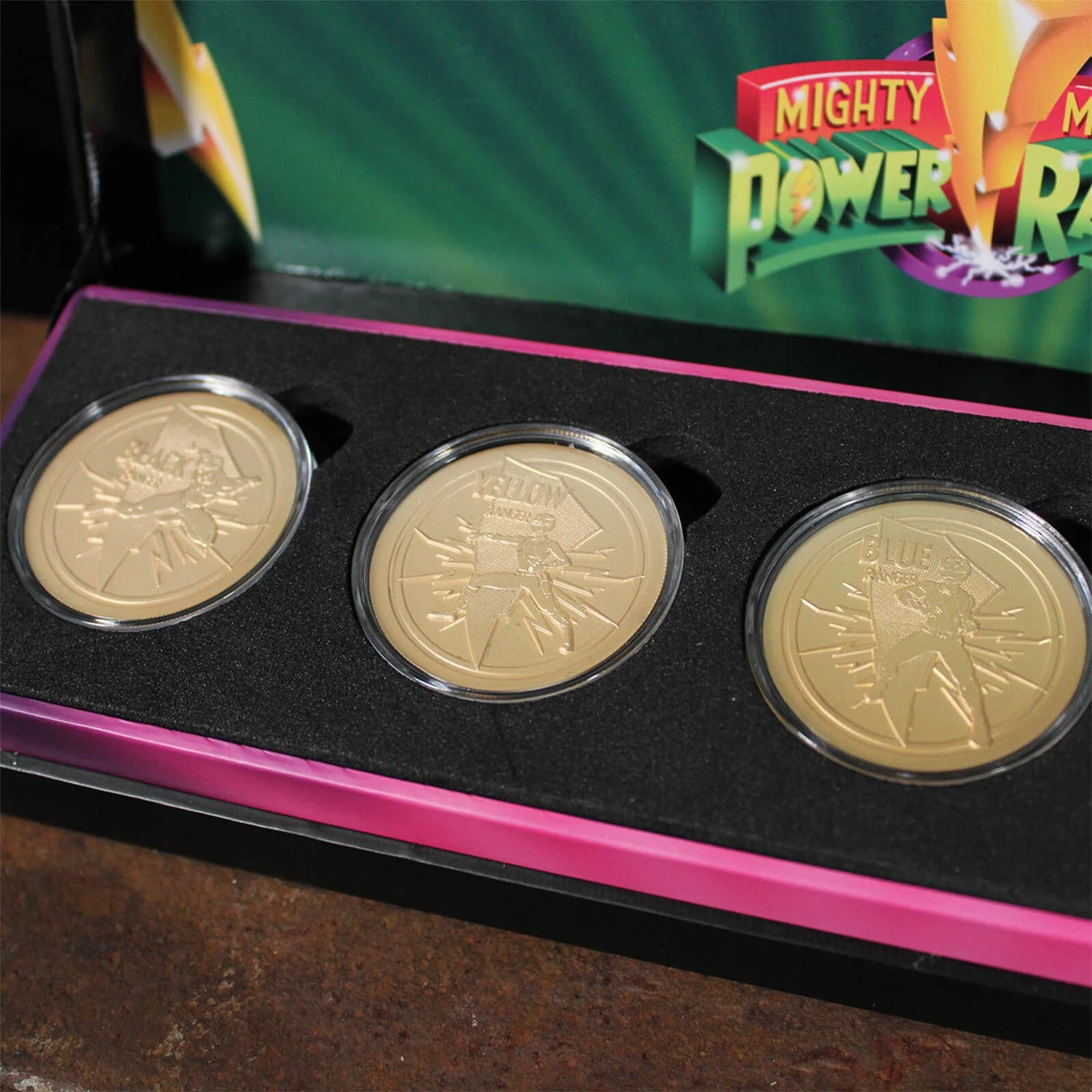 Power Rangers Limited Edition Coin Set - Zavvi Exclusive By DUST! 10 Power Rangers Limited Edition Coin Set - Zavvi Exclusive By DUST! - Image 8