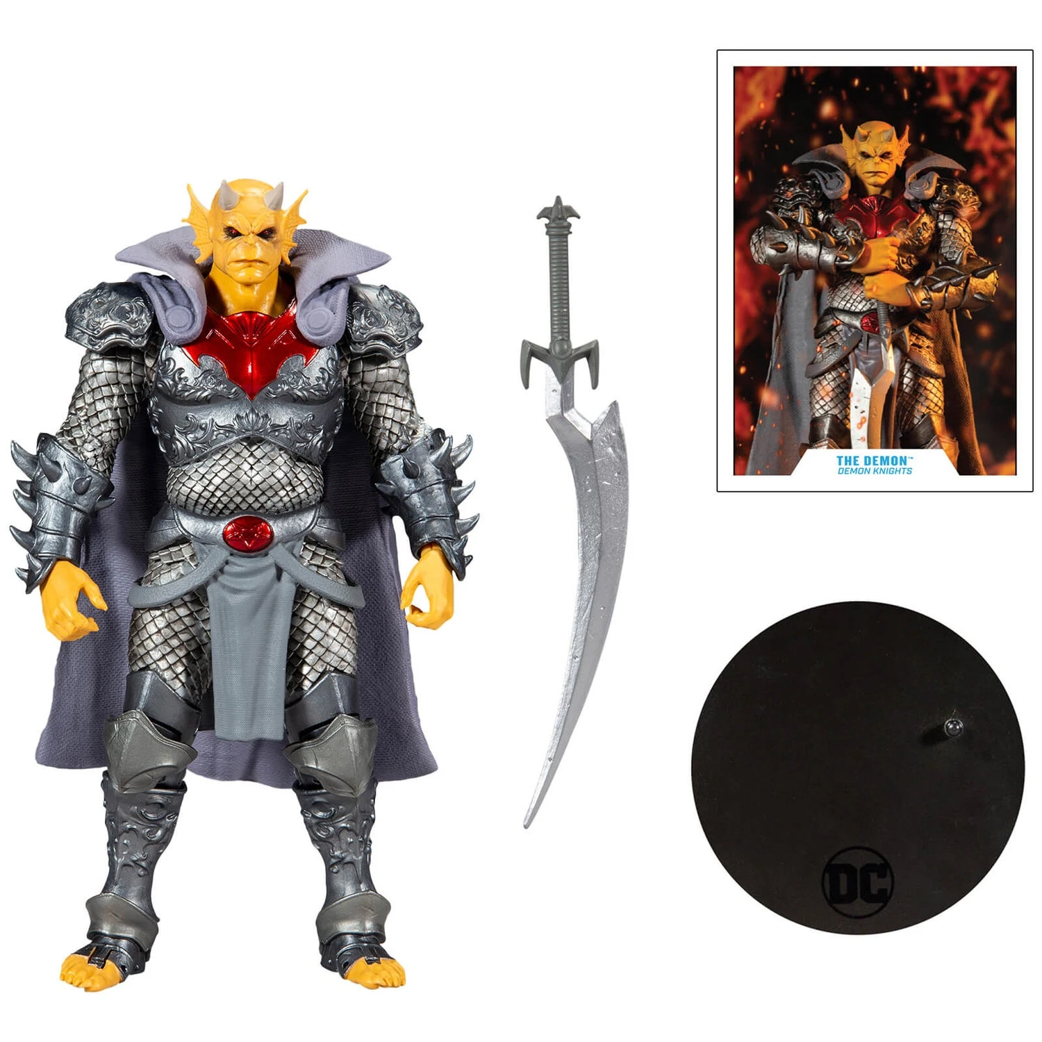 McFarlane DC Multiverse 7 Inch Action Figure - The Demon (Demon Knights) 3 McFarlane DC Multiverse 7 Inch Action Figure - The Demon (Demon Knights)