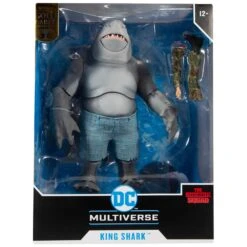 McFarlane DC Multiverse The Suicide Squad Megafig Action Figure - King Shark (Gold Label) -Action Figures Shop 12953550 2095004467758788