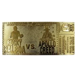 Rocky - 24K Gold Plated Fight Ticket Rocky V Apollo Creed 9 Rocky - 24K Gold Plated Fight Ticket Rocky V Apollo Creed -Action Figures Shop 13028138 2284855766386005