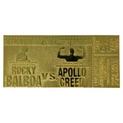 Rocky - 24K Gold Plated Fight Ticket Rocky V Apollo Creed Re-Match 9 Rocky - 24K Gold Plated Fight Ticket Rocky V Apollo Creed Re-Match -Action Figures Shop 13028139 1144855766612607