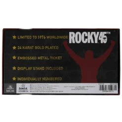 Rocky - 24K Gold Plated Fight Ticket Rocky V Apollo Creed Re-Match 7 Rocky - 24K Gold Plated Fight Ticket Rocky V Apollo Creed Re-Match -Action Figures Shop 13028139 1804858821782694