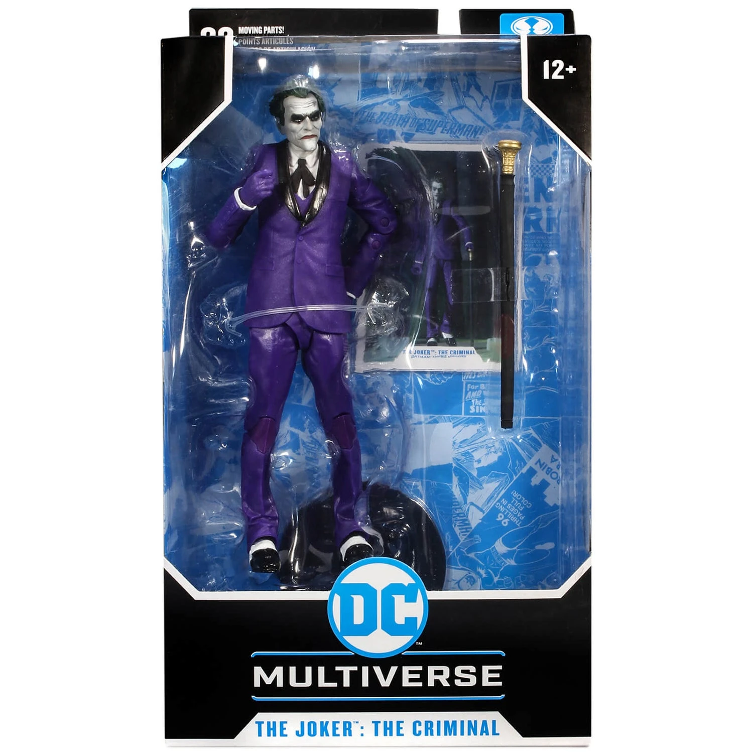 McFarlane DC Multiverse Batman: Three Jokers 7 Inch Action Figure - The Joker: The Criminal 10 McFarlane DC Multiverse Batman: Three Jokers 7 Inch Action Figure - The Joker: The Criminal - Image 8