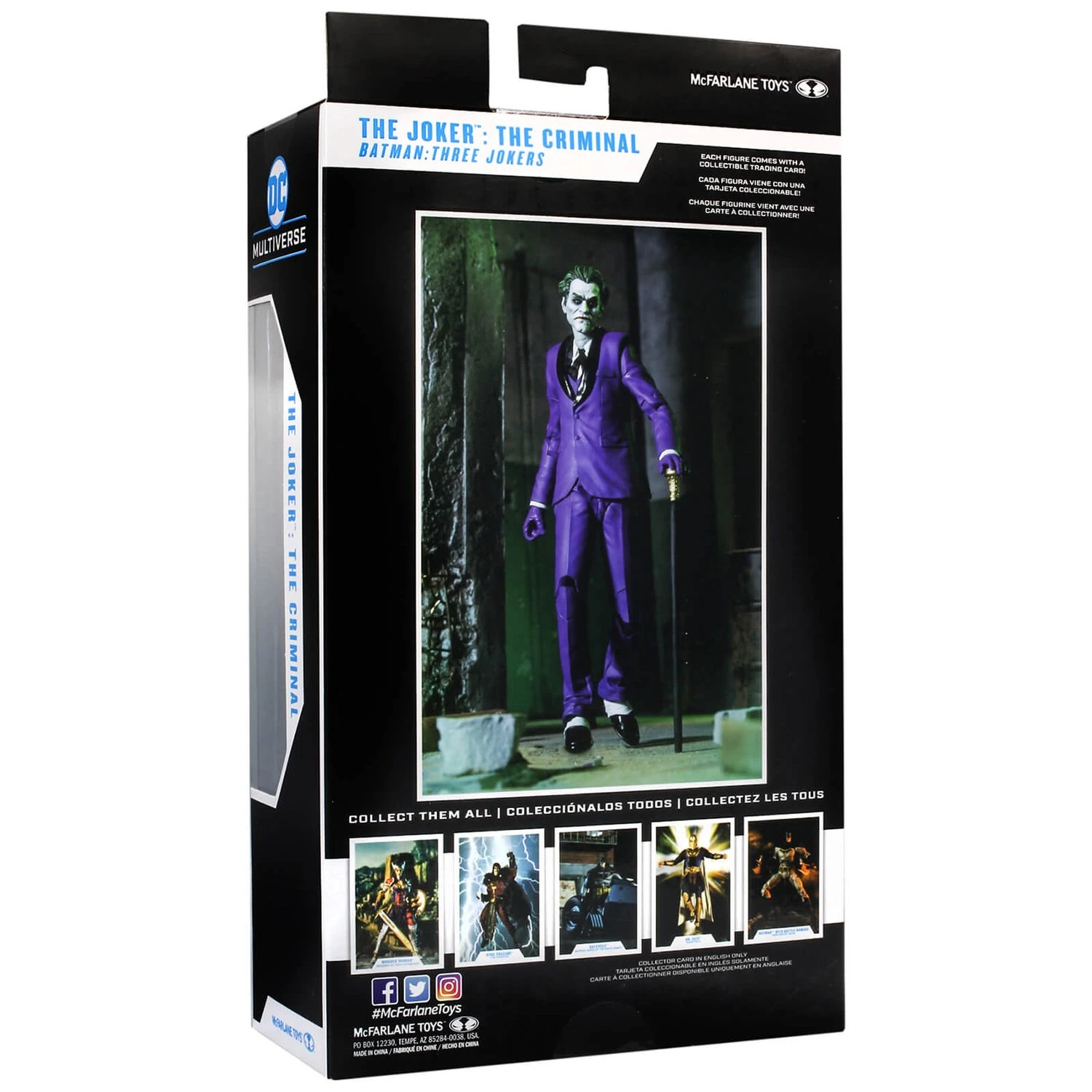 McFarlane DC Multiverse Batman: Three Jokers 7 Inch Action Figure - The Joker: The Criminal 12 McFarlane DC Multiverse Batman: Three Jokers 7 Inch Action Figure - The Joker: The Criminal - Image 10