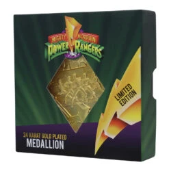 Fanattik Power Rangers Limited Edition 24k Medallion -Action Figures Shop 13174879 1484928085055440