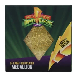 Fanattik Power Rangers Limited Edition 24k Medallion -Action Figures Shop 13174879 5094928084986797