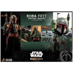 Hot Toys Star Wars The Mandalorian Action Figure 1/6 Boba Fett (Repaint Armor) 30 Cm -Action Figures Shop 13190955 5064879321721499