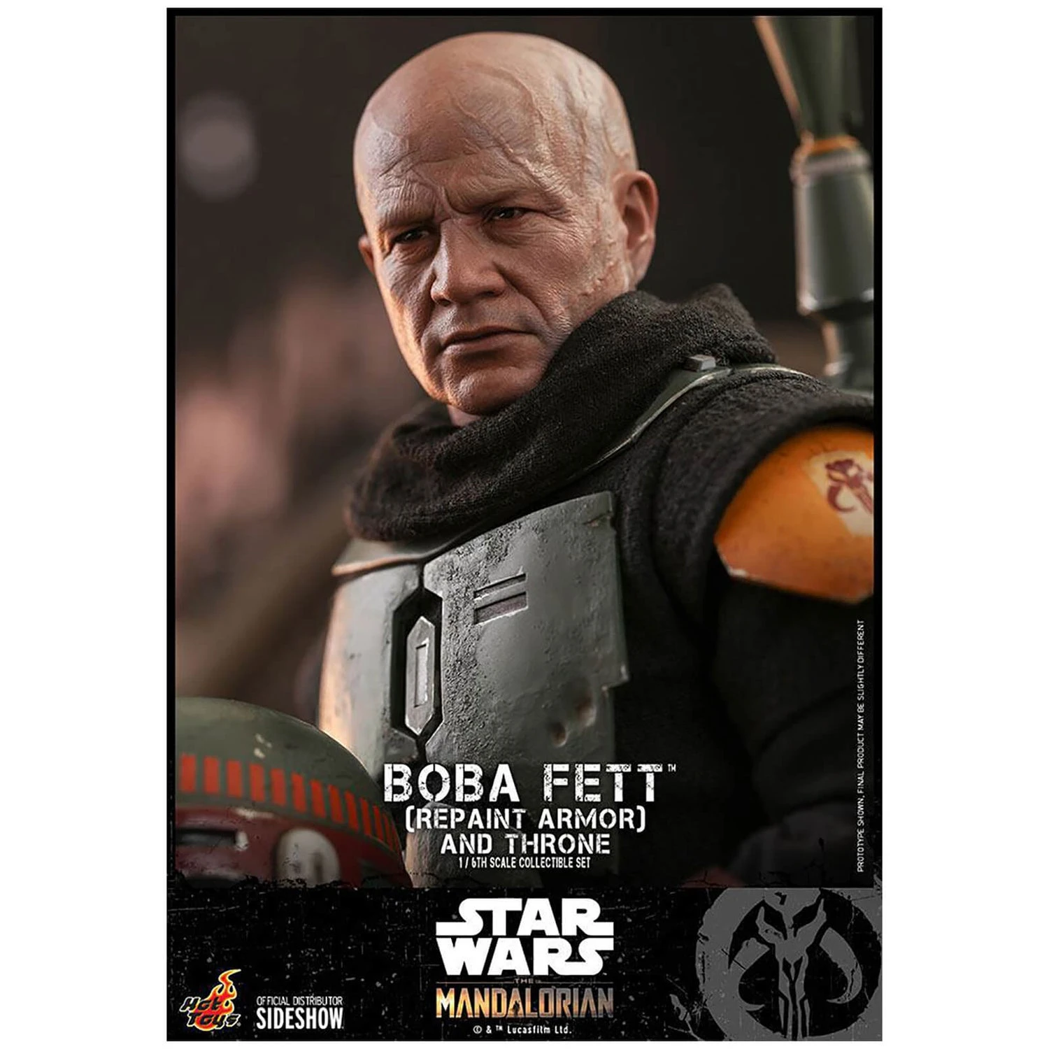 Hot Toys Star Wars The Mandalorian Action Figure 1/6 Boba Fett (Repaint Armor) And Throne 30 Cm 13 Hot Toys Star Wars The Mandalorian Action Figure 1/6 Boba Fett (Repaint Armor) And Throne 30 Cm - Image 11