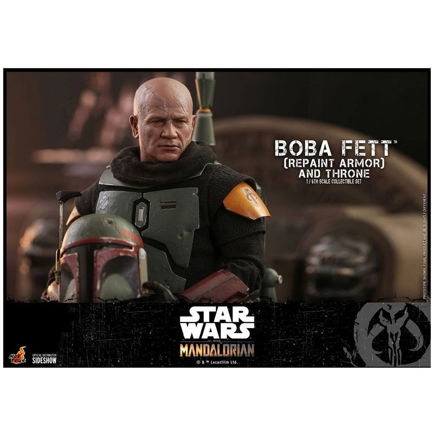 Hot Toys Star Wars The Mandalorian Action Figure 1/6 Boba Fett (Repaint Armor) And Throne 30 Cm 15 Hot Toys Star Wars The Mandalorian Action Figure 1/6 Boba Fett (Repaint Armor) And Throne 30 Cm - Image 13