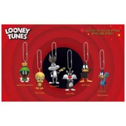 Beast Kingdom Looney Tunes Mini Egg Attack Keychains Set Of 6 4cm