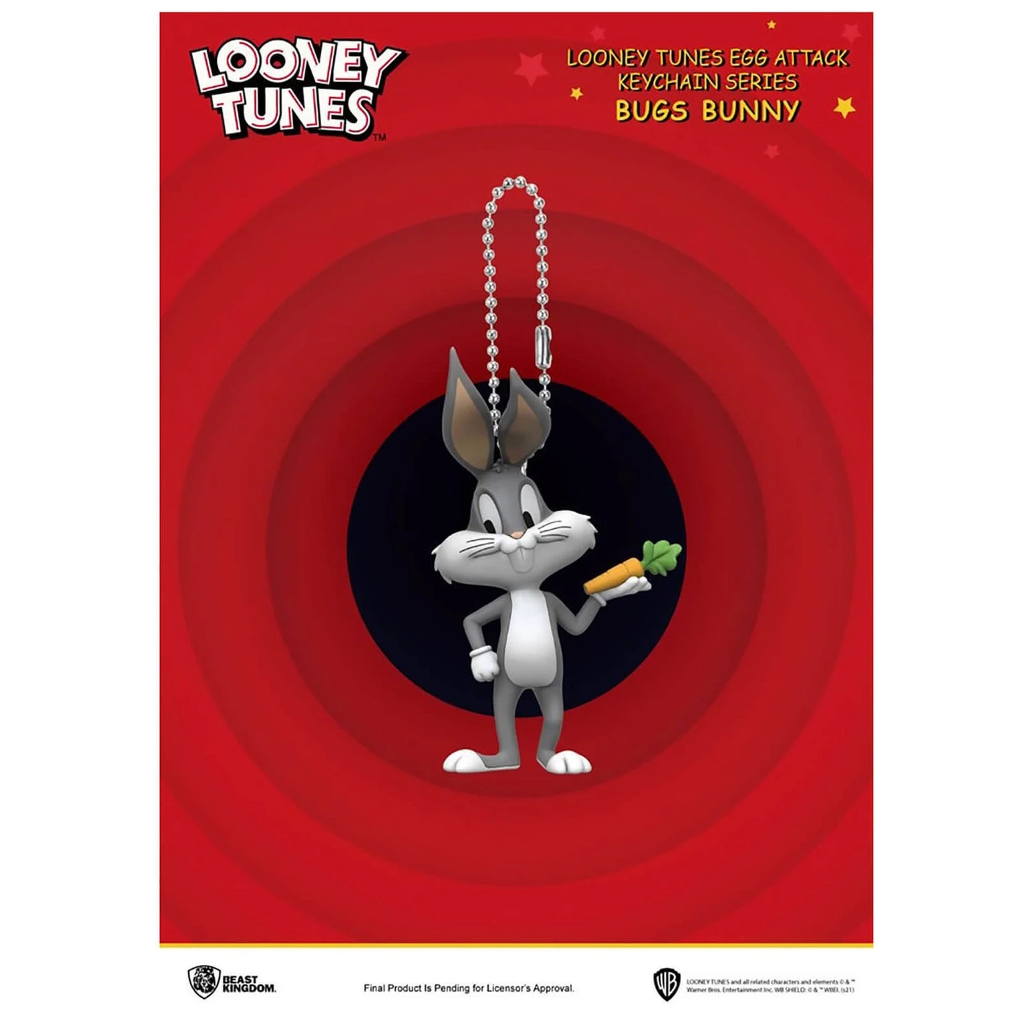 Beast Kingdom Looney Tunes Mini Egg Attack Keychains Set Of 6 4cm 4 Beast Kingdom Looney Tunes Mini Egg Attack Keychains Set Of 6 4cm - Image 2