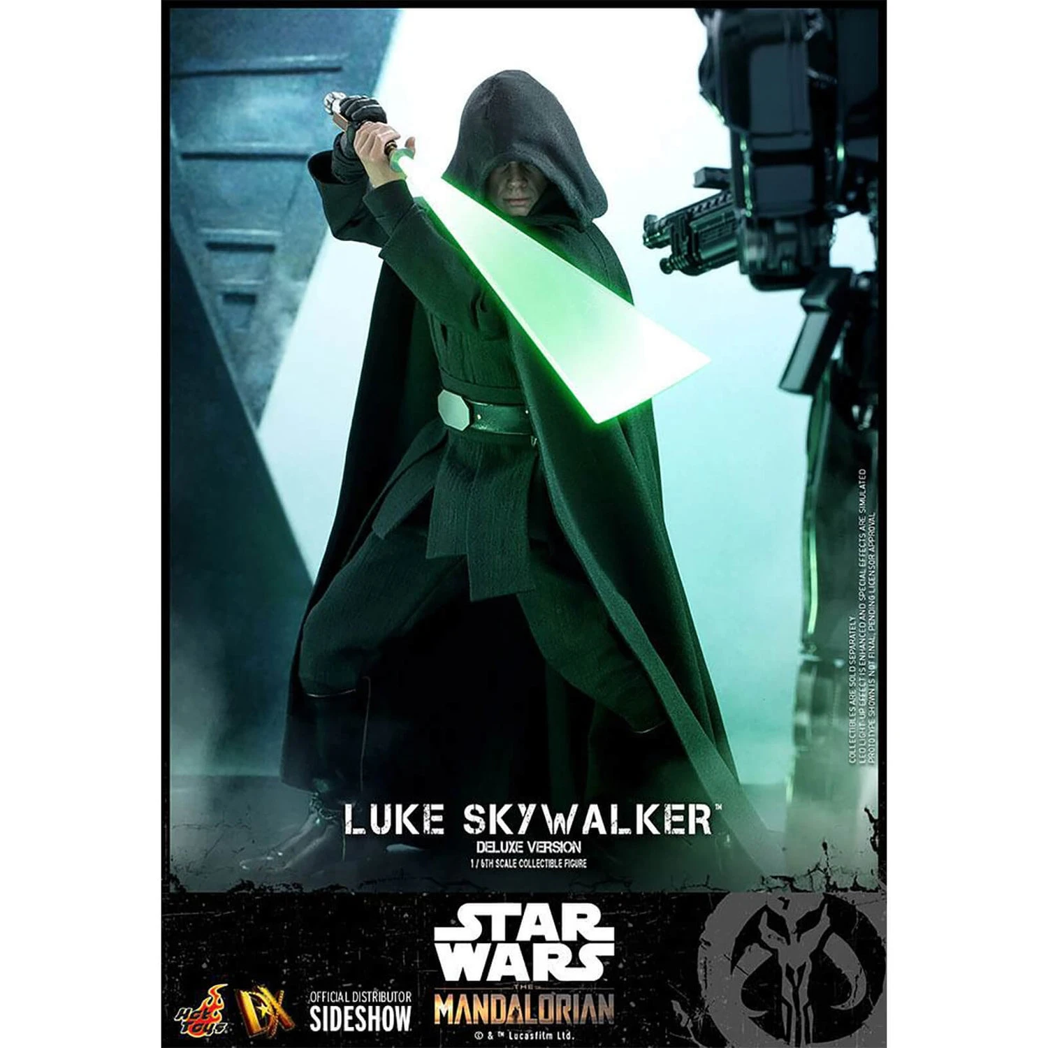 Hot Toys Star Wars The Mandalorian Action Figure 1/6 Luke Skywalker (Deluxe Version) 30 Cm 7 Hot Toys Star Wars The Mandalorian Action Figure 1/6 Luke Skywalker (Deluxe Version) 30 Cm - Image 5