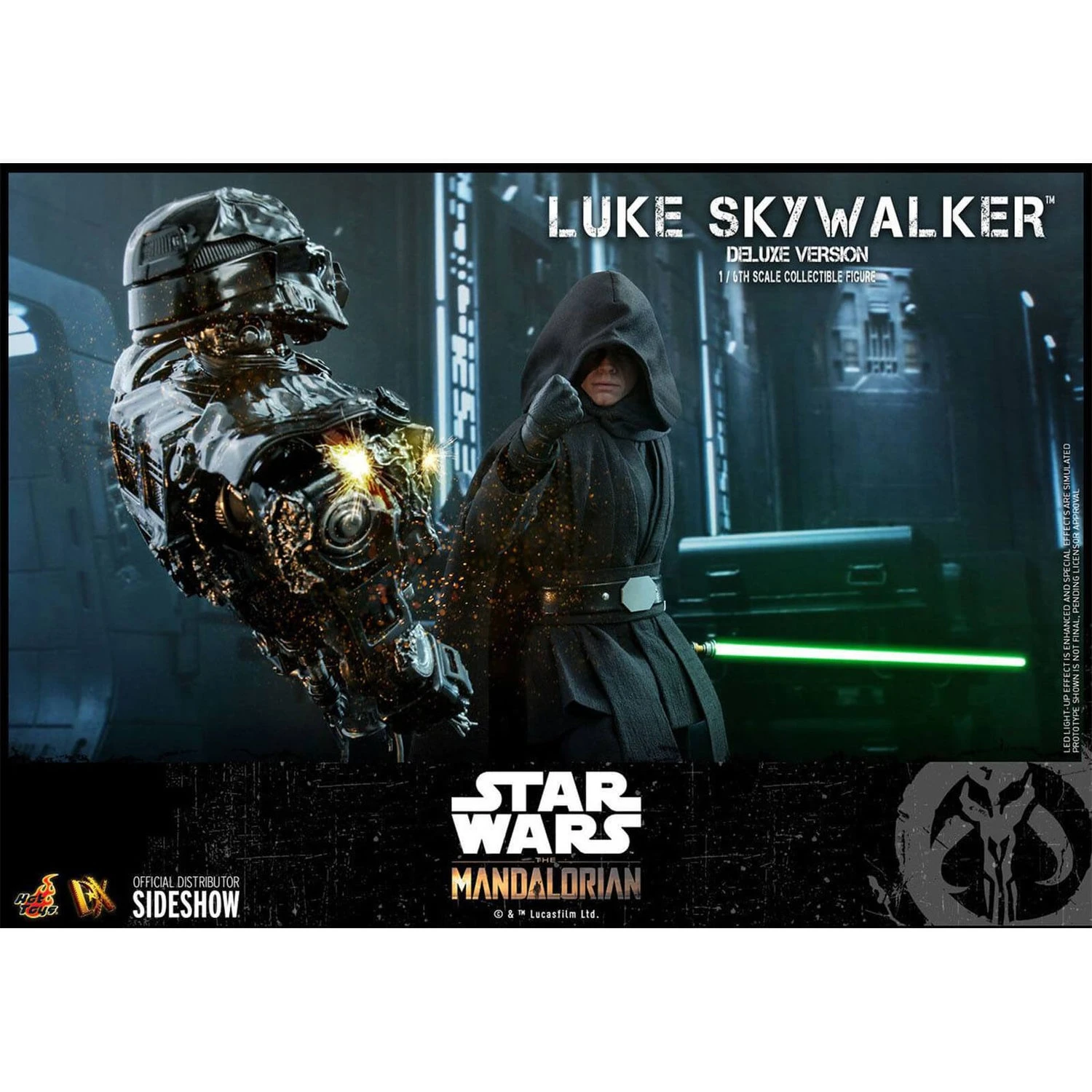 Hot Toys Star Wars The Mandalorian Action Figure 1/6 Luke Skywalker (Deluxe Version) 30 Cm 16 Hot Toys Star Wars The Mandalorian Action Figure 1/6 Luke Skywalker (Deluxe Version) 30 Cm - Image 14