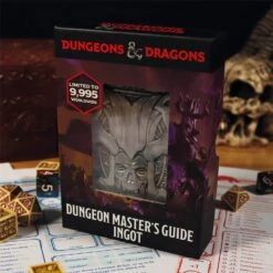 Fanattik Dungeons & Dragons - Dungeon Masters Guide Limited Edition Ingot -Action Figures Shop 13246295 9924888398850113