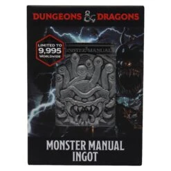 Fanattik Dungeons & Dragons - Monster Manual Limited Edition Ingot -Action Figures Shop 13246297 2284888398436602