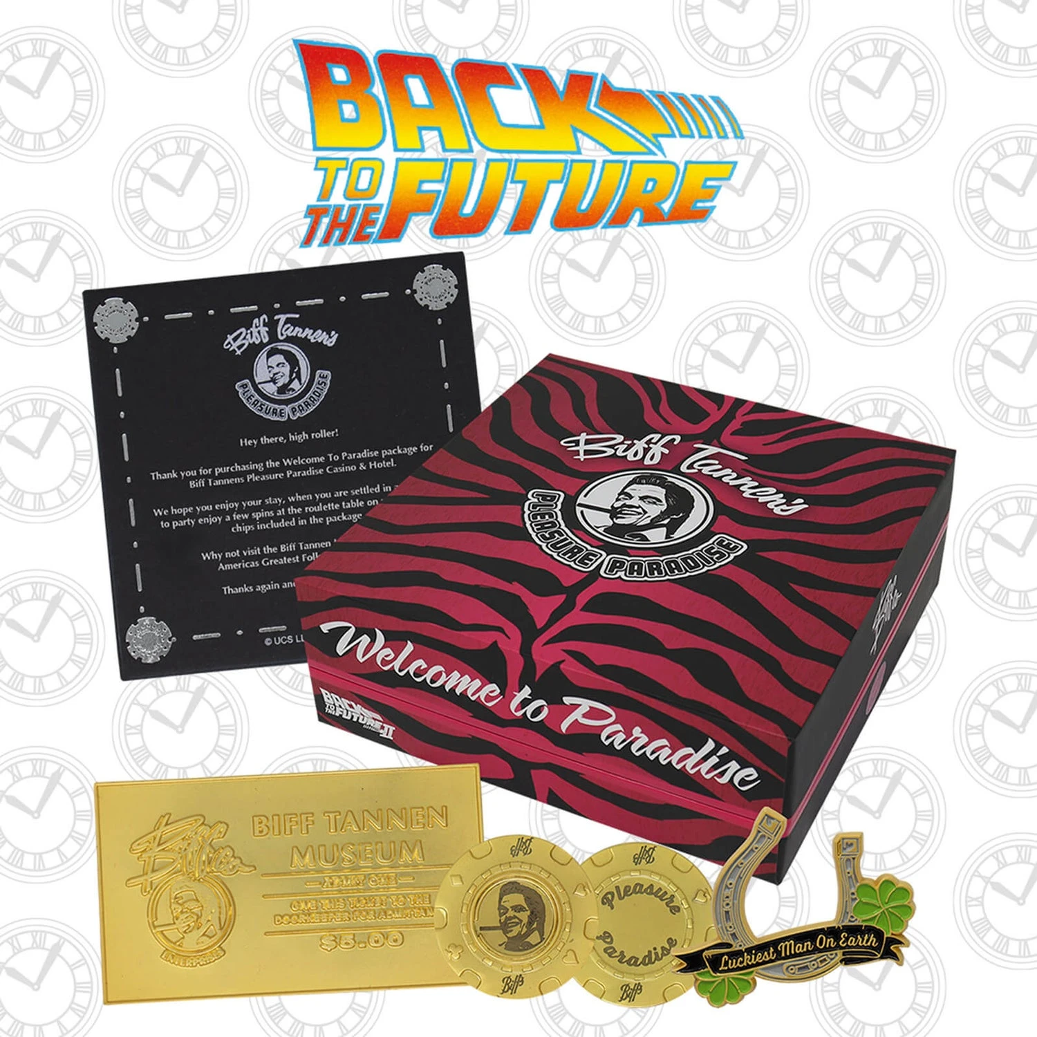Fanattik Back To The Future Biff's Pleasure Paradise Casino Premium Box 12 Fanattik Back To The Future Biff's Pleasure Paradise Casino Premium Box - Image 10