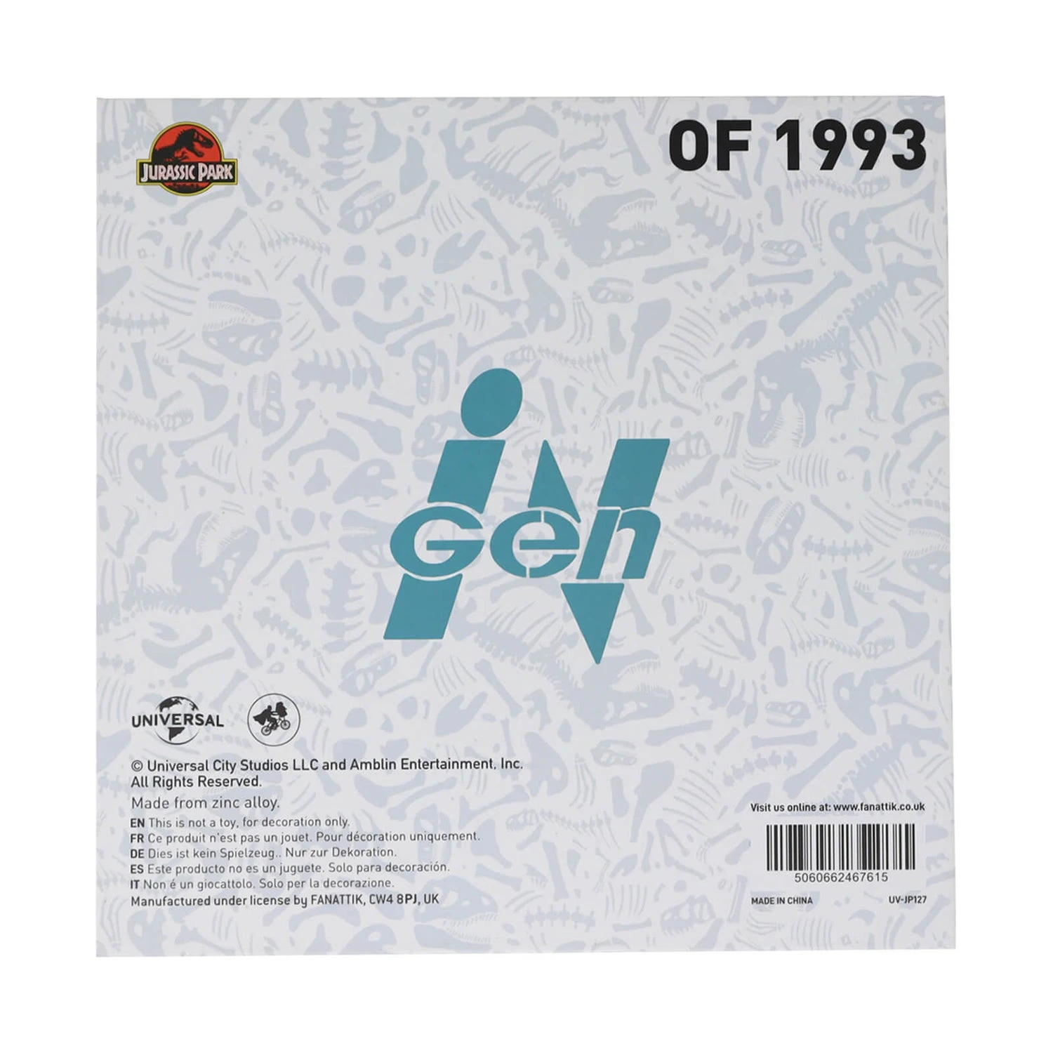 Fanattik Jurassic Park Premium Box Genetics Division Variant 8 Fanattik Jurassic Park Premium Box Genetics Division Variant - Image 6