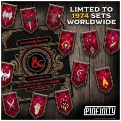 Pinfinity Dungeons And Dragons 12 Class Augmented Reality Pin Set Limited Edition 15 Pinfinity Dungeons And Dragons 12 Class Augmented Reality Pin Set Limited Edition -Action Figures Shop 13337377 4244896927912291