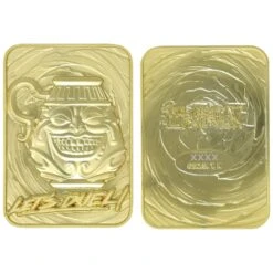 Fanattik: Yu-Gi-Oh! Limited Edition 24K Gold Plated Collectible - Pot Of Greed