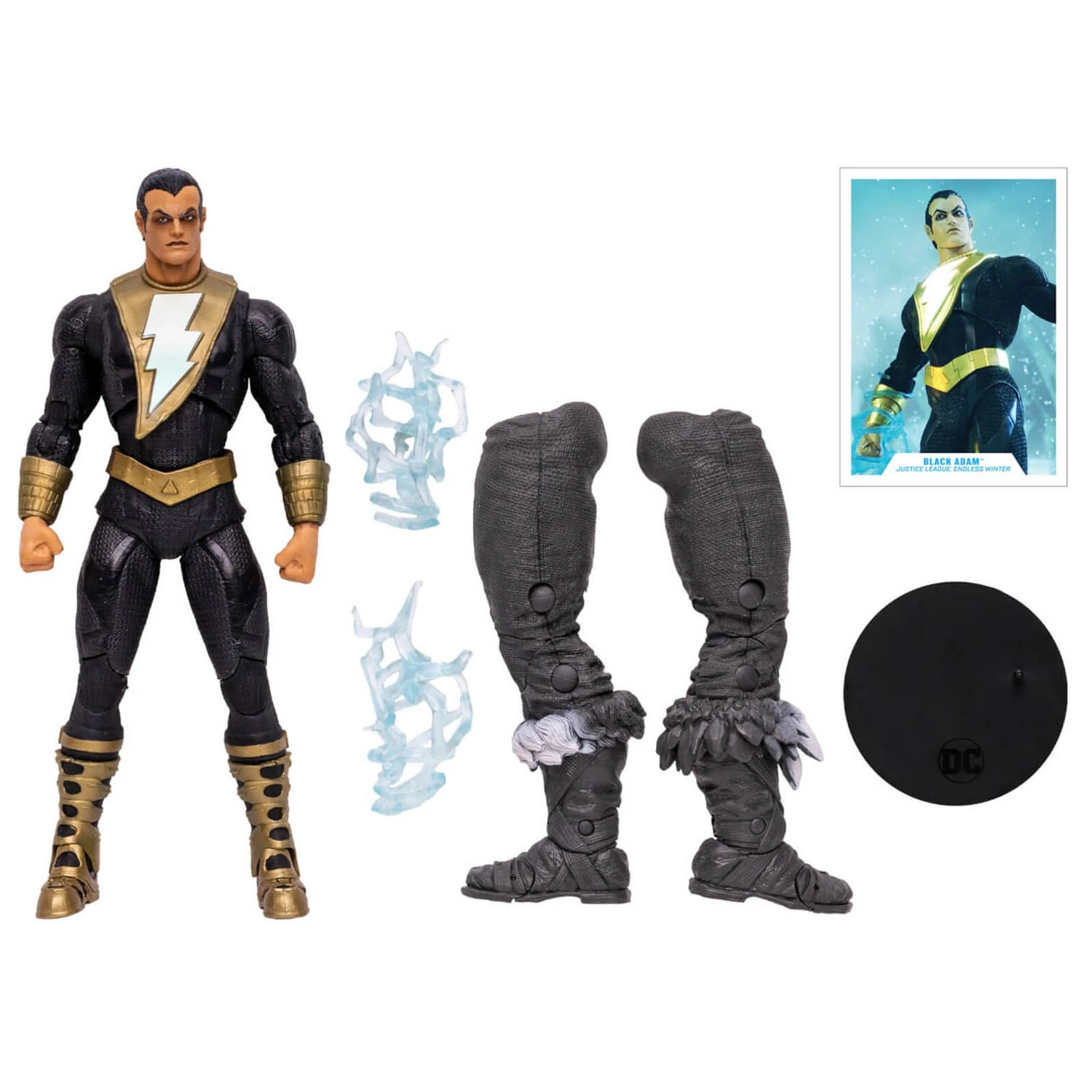 McFarlane DC Multiverse Build-A-Figure 7" Action Figure - Black Adam (Endless Winter) 7 McFarlane DC Multiverse Build-A-Figure 7" Action Figure - Black Adam (Endless Winter) - Image 5