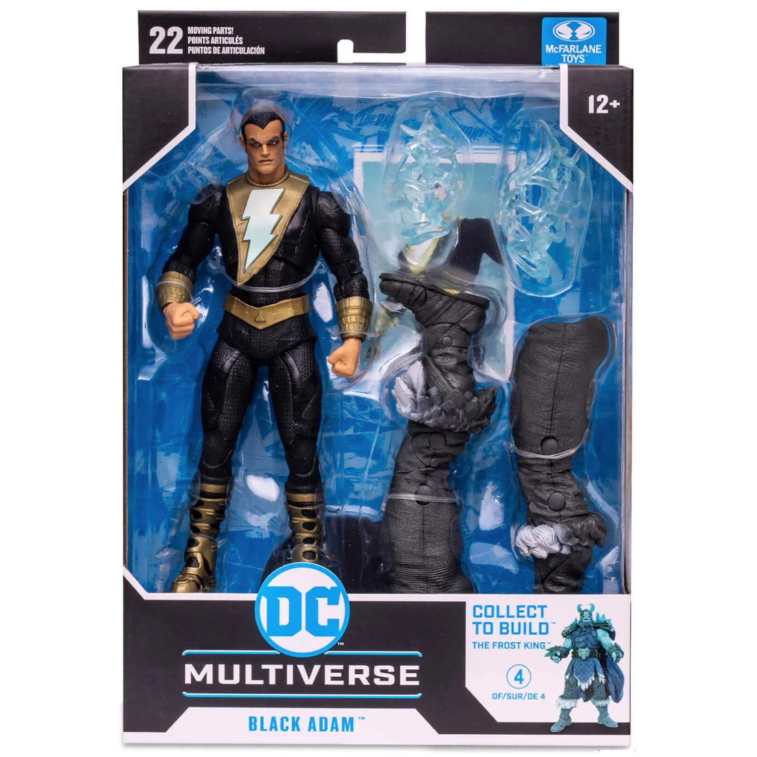 McFarlane DC Multiverse Build-A-Figure 7" Action Figure - Black Adam (Endless Winter) 6 McFarlane DC Multiverse Build-A-Figure 7" Action Figure - Black Adam (Endless Winter) - Image 4
