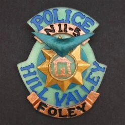 DUST! Back To The Future 2 Police Badge Limited Edition Prop Replica -Action Figures Shop 13412069 1755012597055738