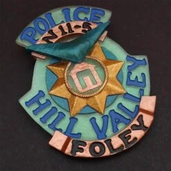 DUST! Back To The Future 2 Police Badge Limited Edition Prop Replica -Action Figures Shop 13412069 1975012597828475