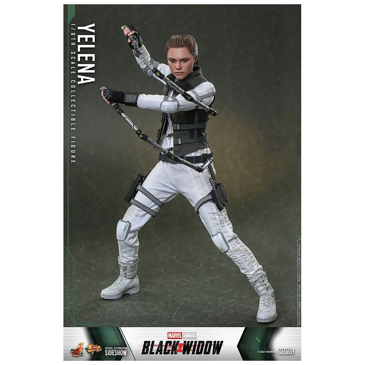 Hot Toys Black Widow Movie Masterpiece Action Figure 1/6 Yelena 28cm 6 Hot Toys Black Widow Movie Masterpiece Action Figure 1/6 Yelena 28cm - Image 4