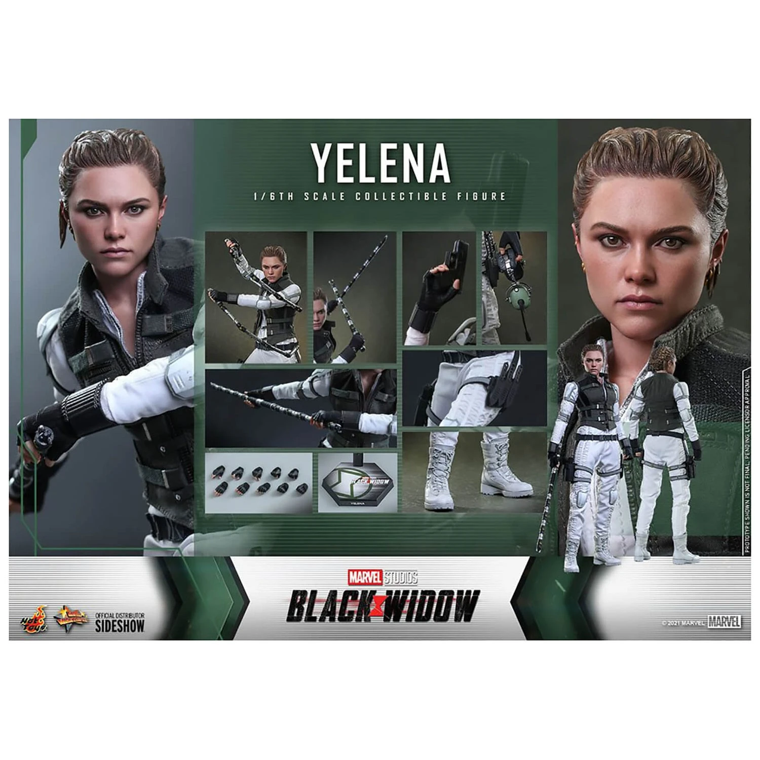 Hot Toys Black Widow Movie Masterpiece Action Figure 1/6 Yelena 28cm 22 Hot Toys Black Widow Movie Masterpiece Action Figure 1/6 Yelena 28cm - Image 20
