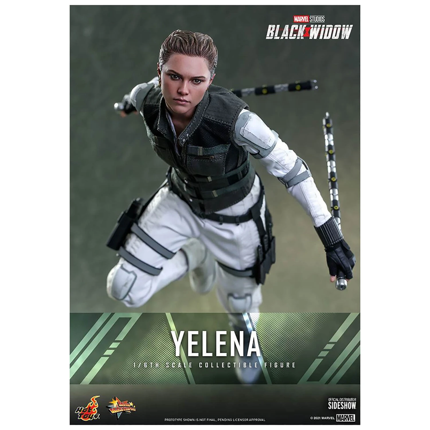 Hot Toys Black Widow Movie Masterpiece Action Figure 1/6 Yelena 28cm 5 Hot Toys Black Widow Movie Masterpiece Action Figure 1/6 Yelena 28cm - Image 3
