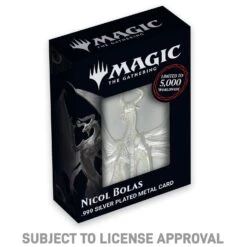 Magic The Gathering Limited Edition Silver Plated Ingot Featuring Nicol By Fanattik -Action Figures Shop 13455404 3824909165092975