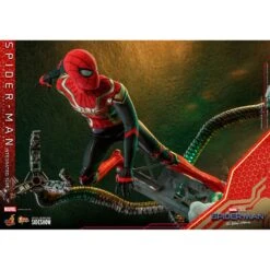 Hot Toys Marvel Spider-Man: Far From Home Movie Masterpiece Action Figure 1/6 Spider-Man (Integrated Suit) 29cm -Action Figures Shop 13482304 1804911788533668