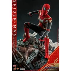 Hot Toys Marvel Spider-Man: Far From Home Movie Masterpiece Action Figure 1/6 Spider-Man (Integrated Suit) 29cm -Action Figures Shop 13482304 2144911788264646